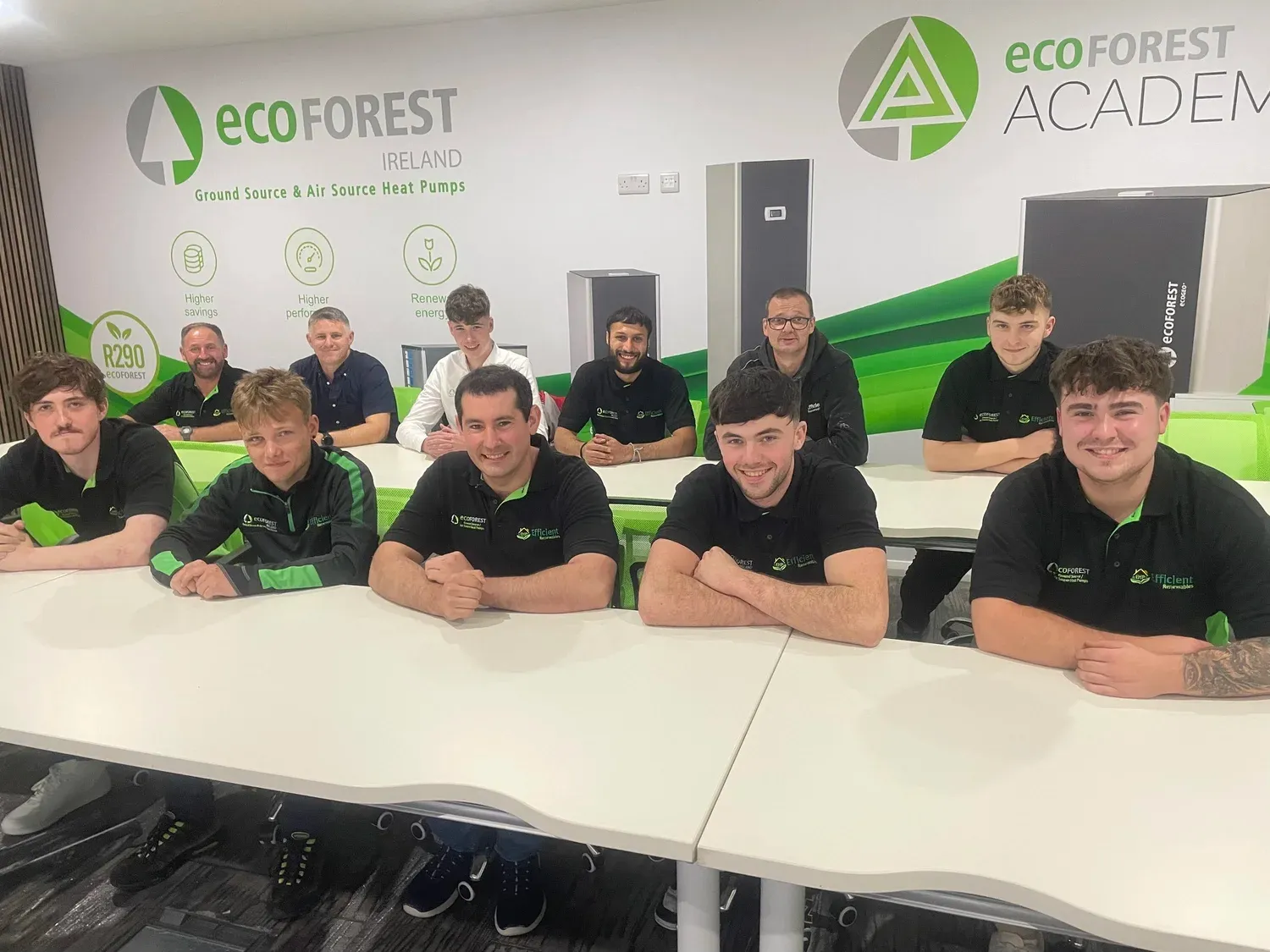 The wider Efficient Renewables team